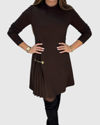 ISABELLA™ | VESTIDO ELEGANTE DE FALDA PLISADA