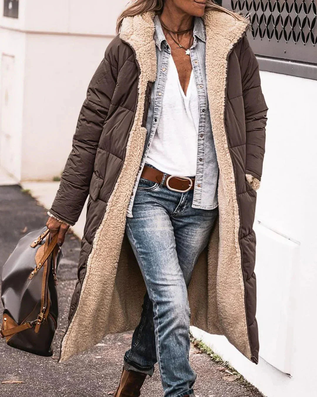 EVARA™ | ABRIGO REVERSIBLE ESSENTIAL