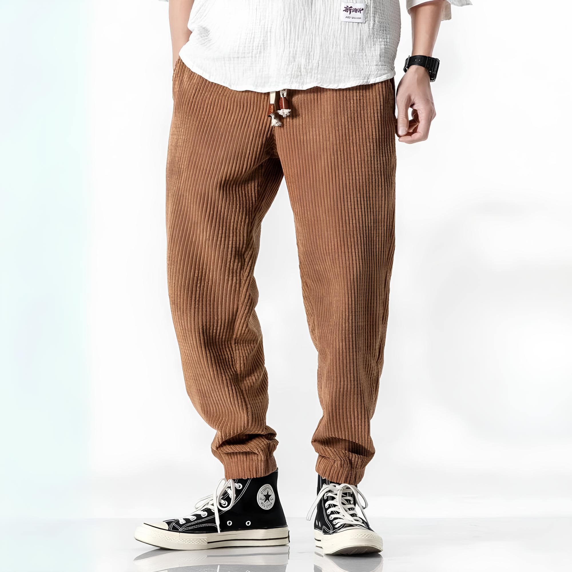 KATSUMI | Pantalón de Pana Corduroy Elegante