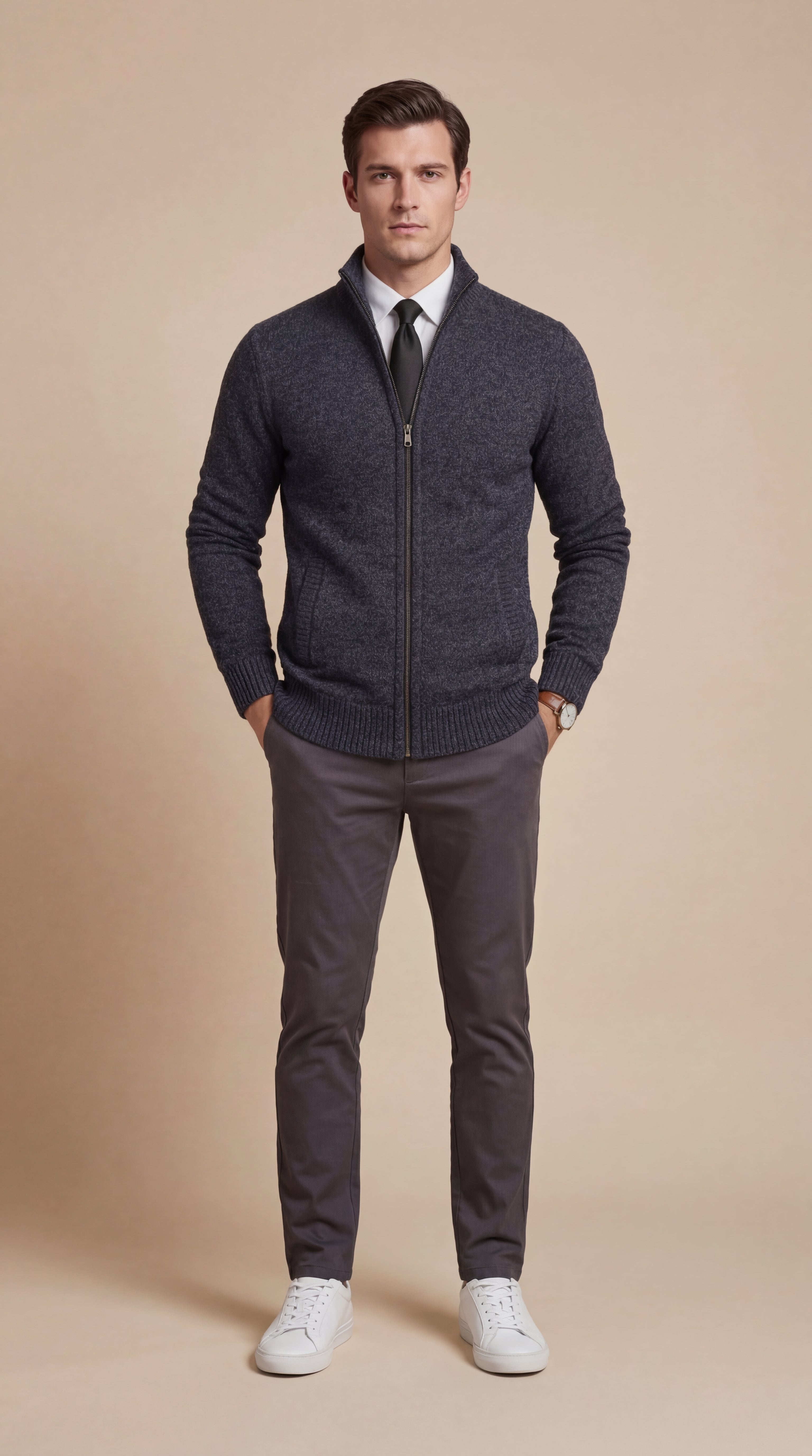 ENZO™ | CÁRDIGAN MERINO ELEGANTE