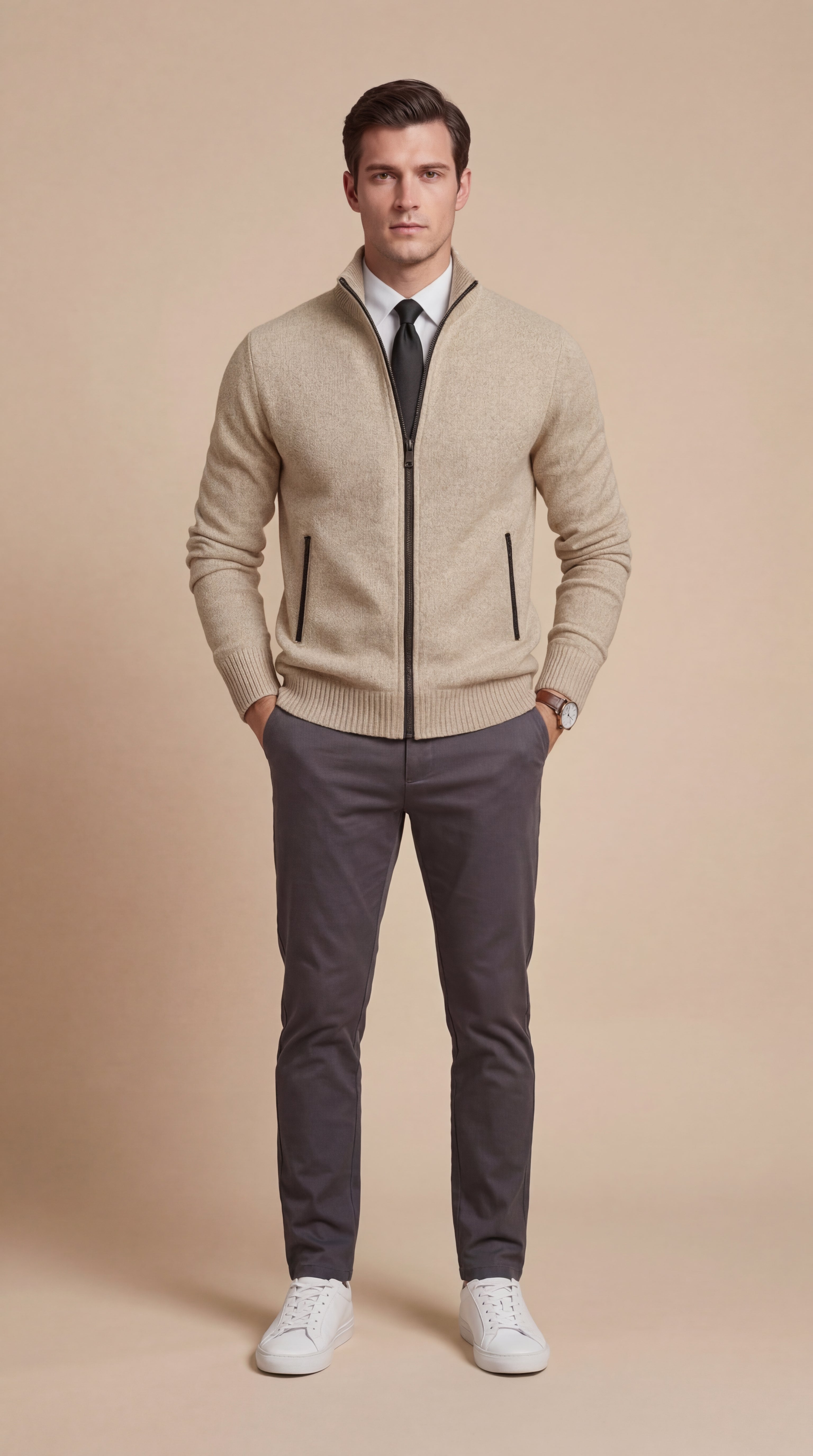 ENZO™ | CÁRDIGAN MERINO ELEGANTE