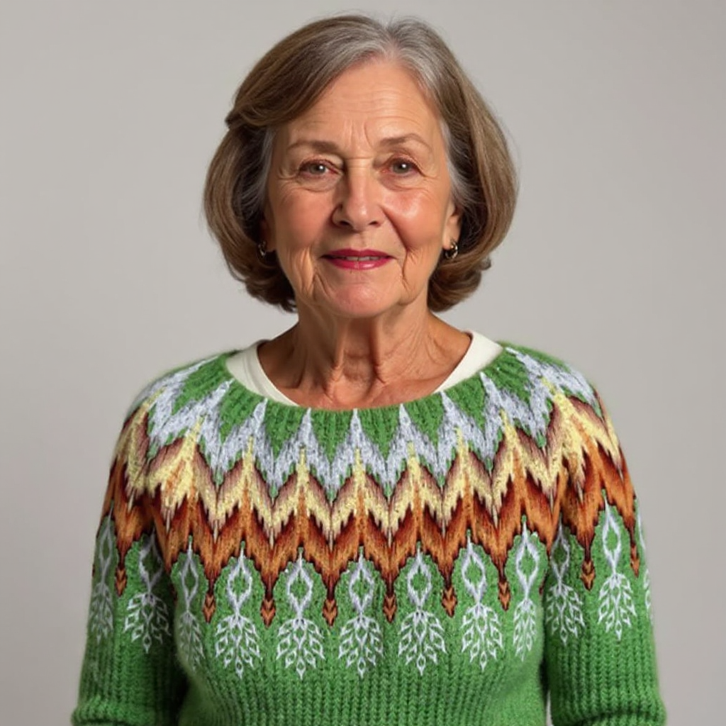 FREYA™ | SUÉTER VINTAGE DE PUNTO ISLANDÉS