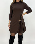 ISABELLA™ | VESTIDO ELEGANTE DE FALDA PLISADA