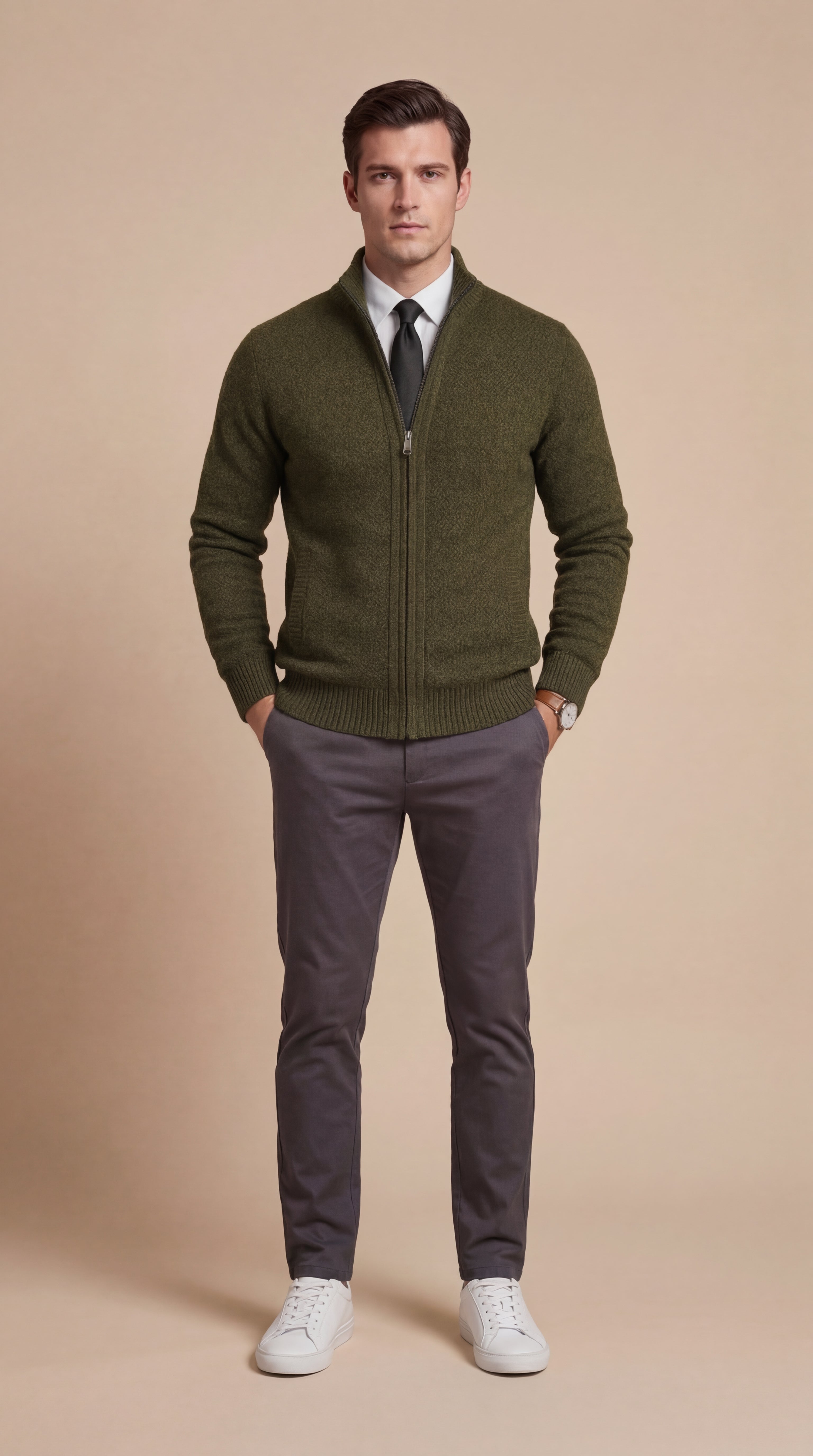 ENZO™ | CÁRDIGAN MERINO ELEGANTE